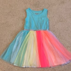 Cat & Jack Rainbow dress